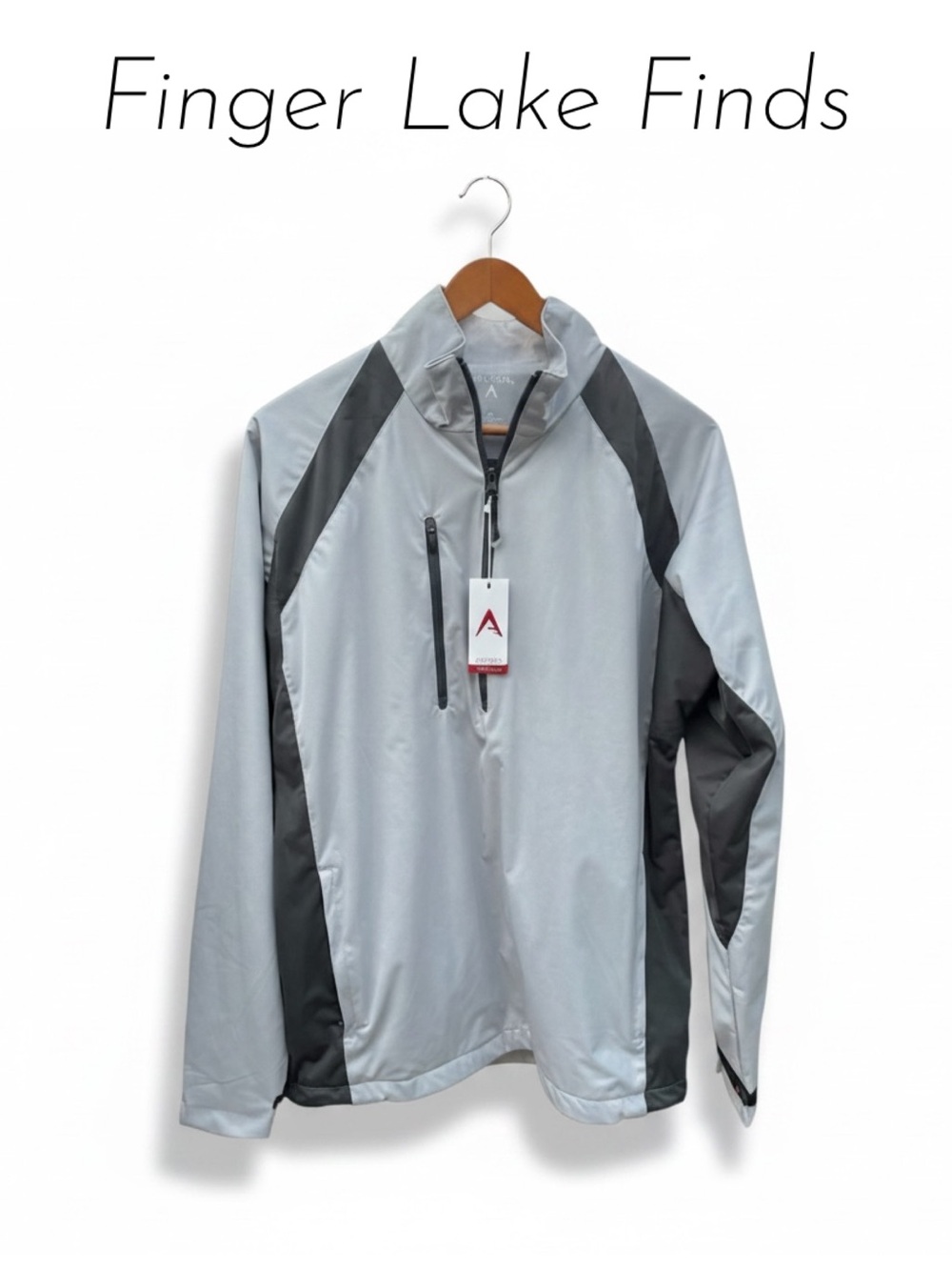 Men’s Antigua Desert Dry 1/4 Zip Pullover Jacket, M
